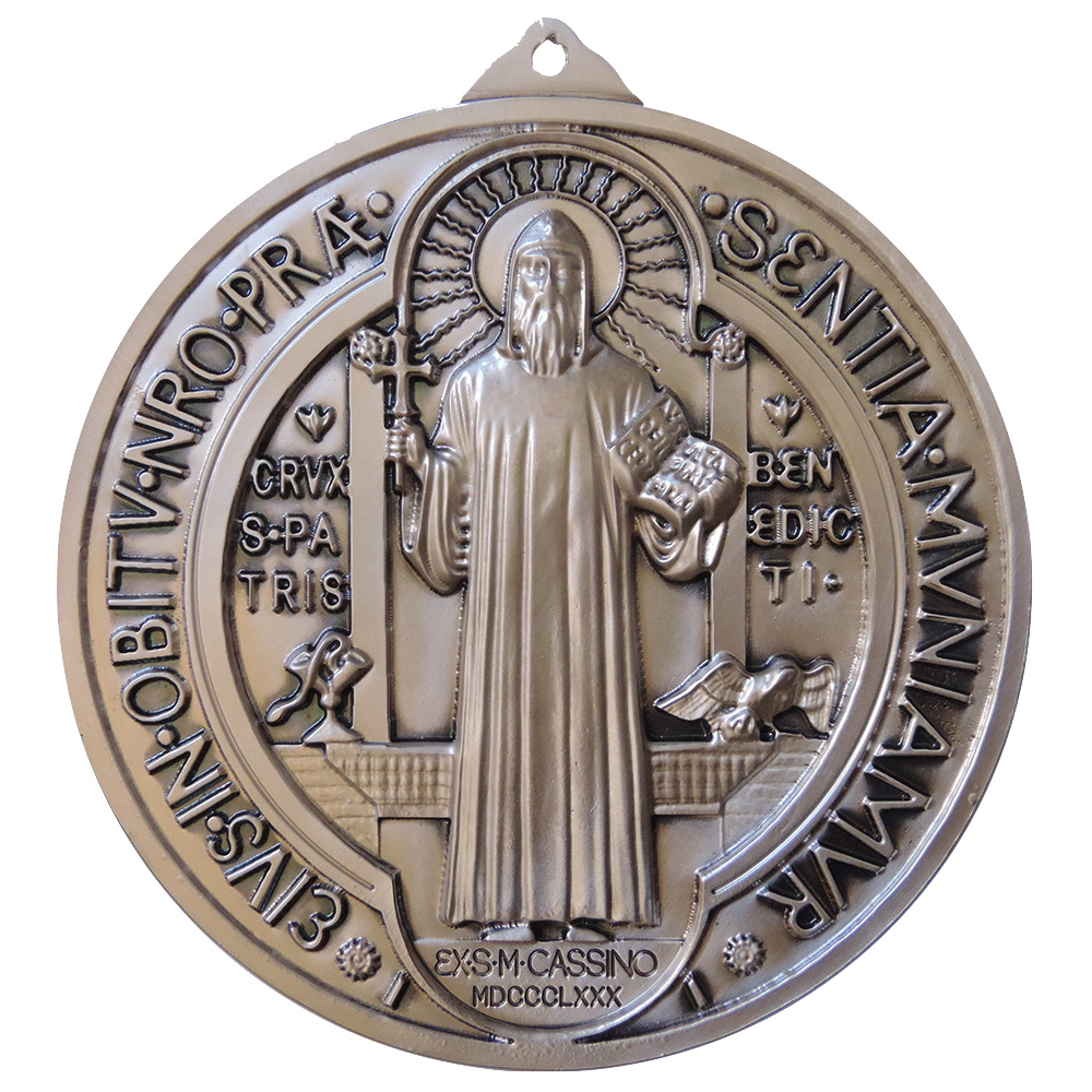 6 in. St. Benedict Wall Medal