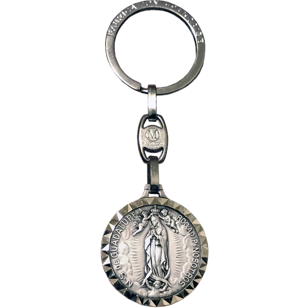 Our Lady of Guadalupe / St. Joseph Key Chain